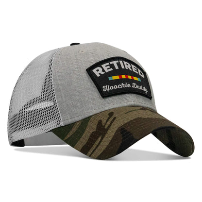 Retired Hoochie Daddy Veteran Patch Snapback Hat