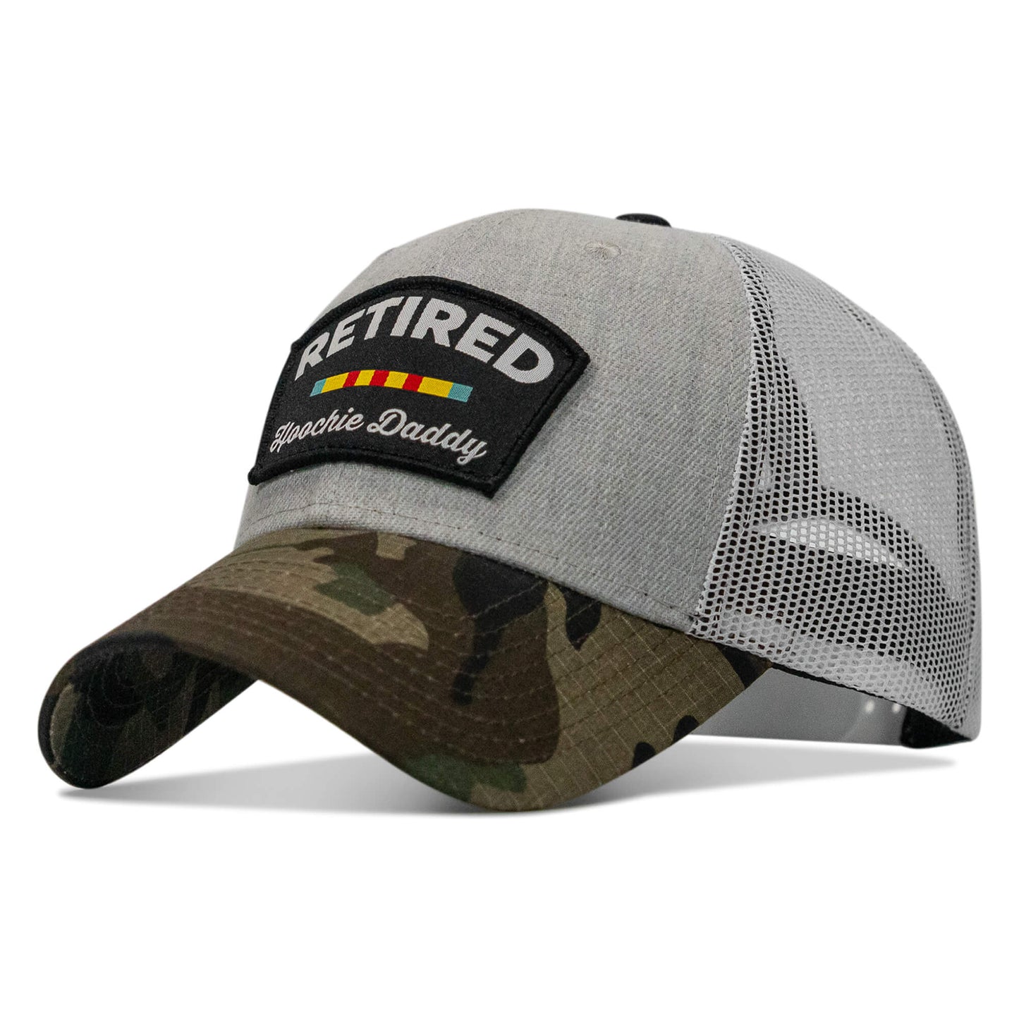 Retired Hoochie Daddy Veteran Patch Snapback Hat