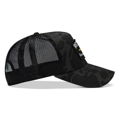 Retired Hoochie Daddy Veteran Patch Snapback Hat