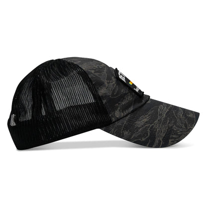 Retired Hoochie Daddy Veteran Patch Ripstop Tactical Mesh Snapback Hat