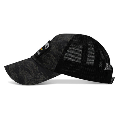 Retired Hoochie Daddy Veteran Patch Ripstop Tactical Mesh Snapback Hat