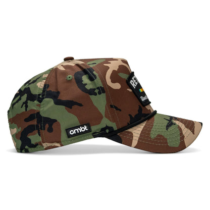 Retired Hoochie Daddy Ribbons Patch Weekender Waterproof Snapback