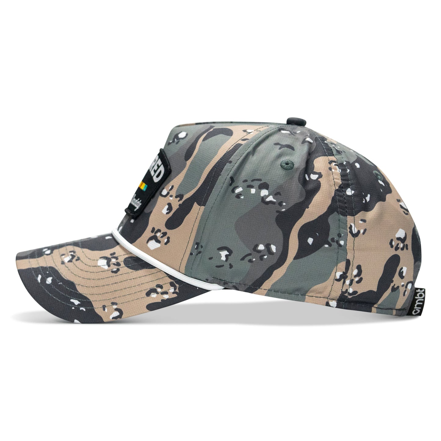 Retired Hoochie Daddy Ribbons Patch Weekender Waterproof Snapback