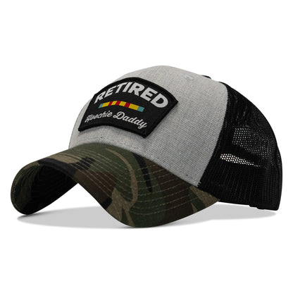 Retired Hoochie Daddy Ribbons Patch Original Ripstop Snapback Hat