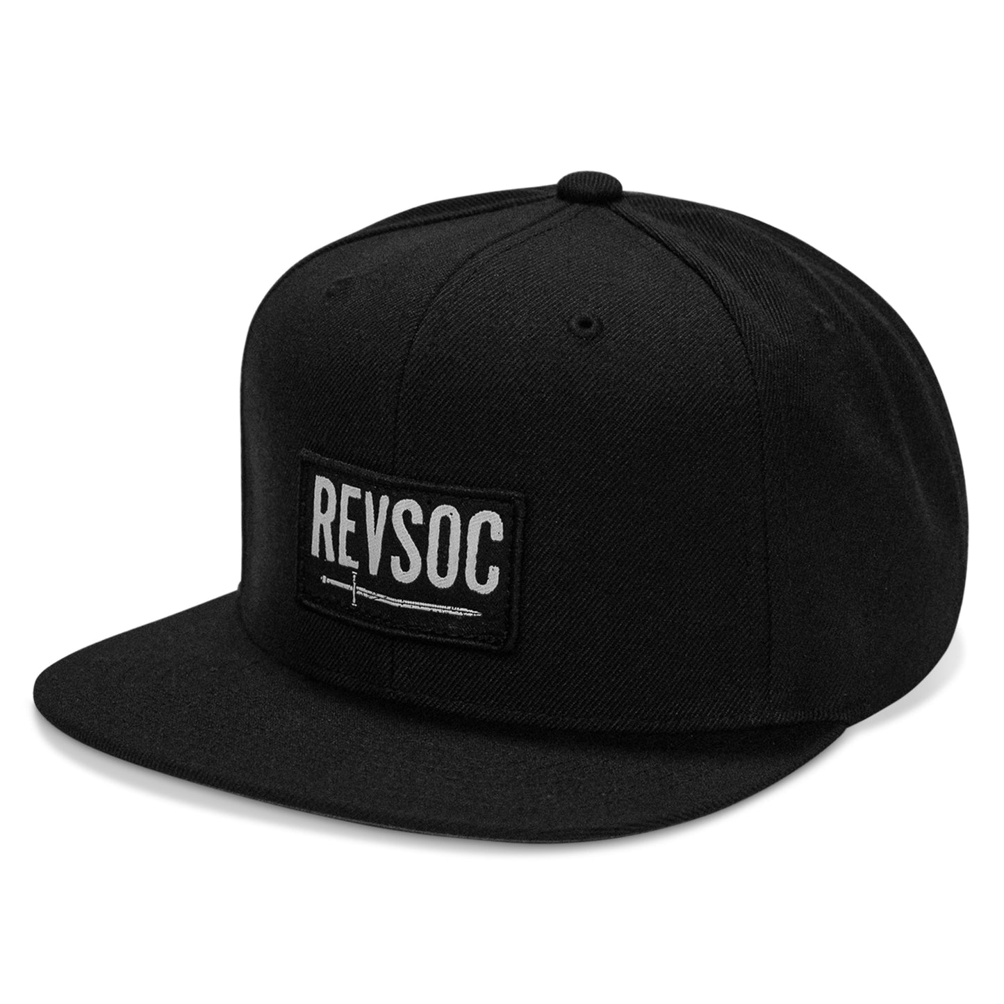 REVSOC Classic Patch Flatbill Hat
