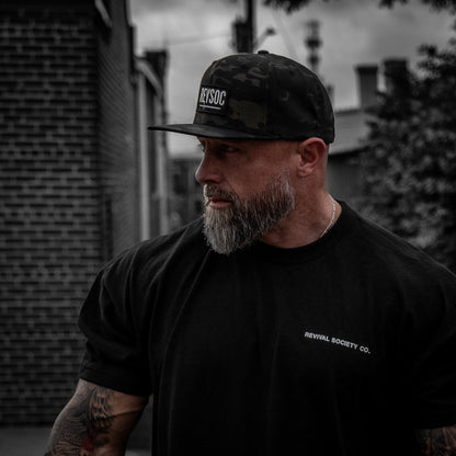 REVSOC Classic Patch Flatbill Hat