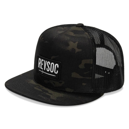 REVSOC Classic Patch Flatbill Hat