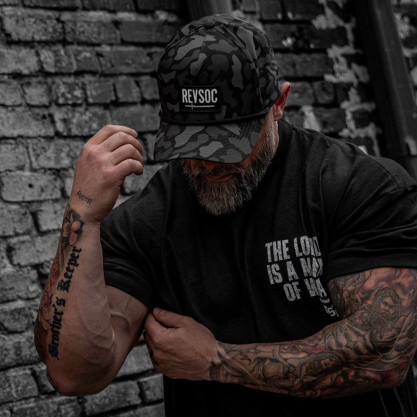 REVSOC Classic Patch 5 Pannel Snapback