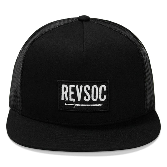 REVSOC Classic Patch Flatbill Hat