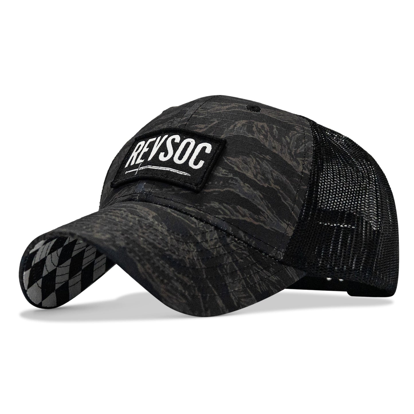REVSOC Classic Patch Original Ripstop Snapback Hat