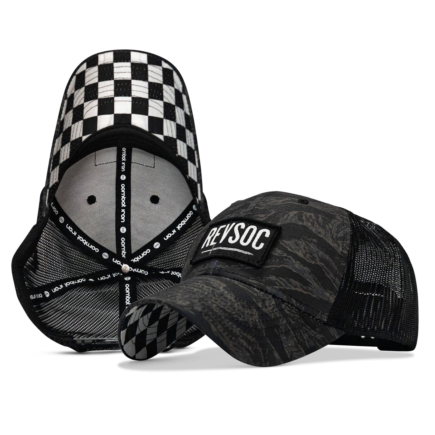 REVSOC Classic Patch Original Ripstop Snapback Hat