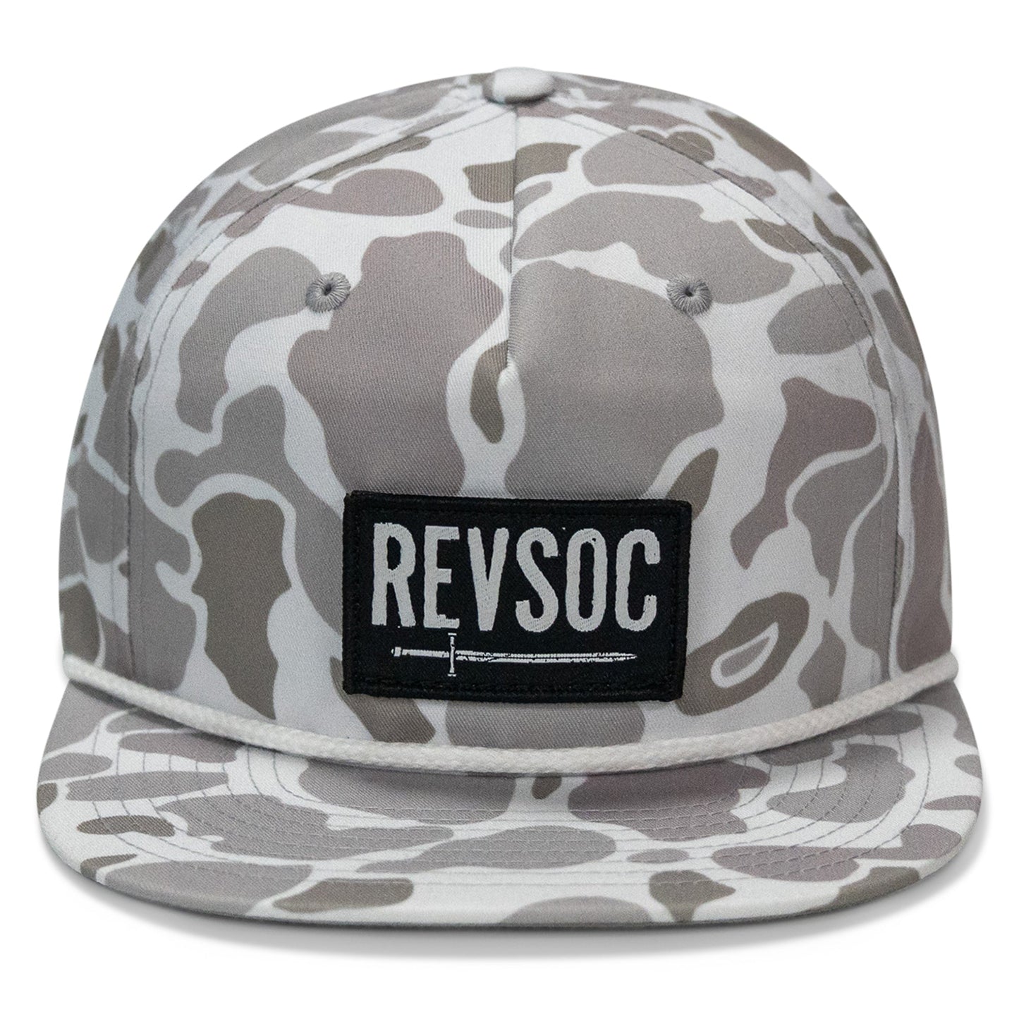 REVSOC Classic Patch Flatbill Hat