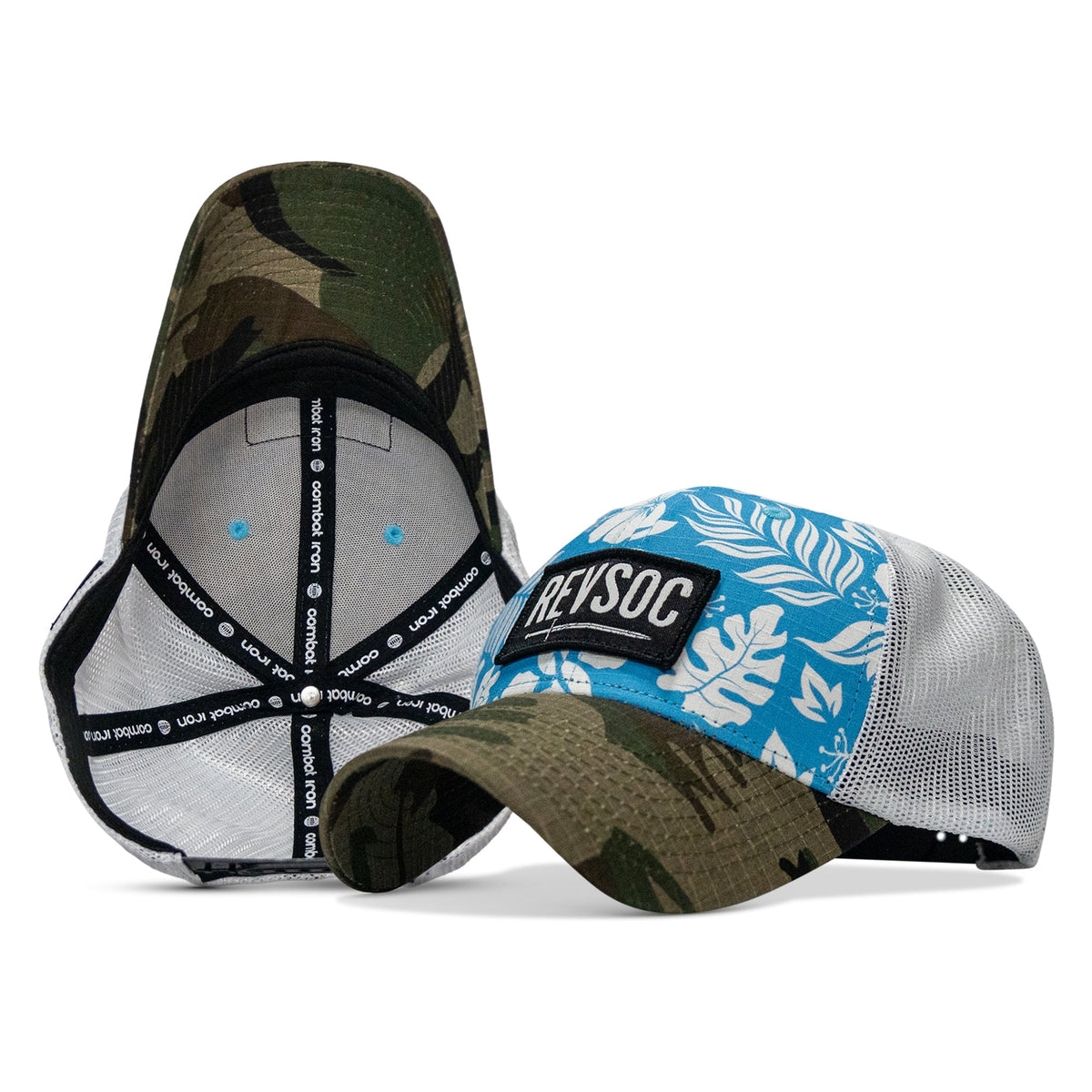 Revsoc Classic Patch Original Ripstop Snapback Hat