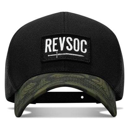 REVSOC Classic Patch Snapback Hat