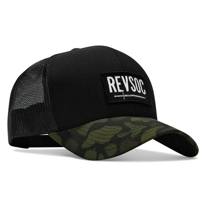 REVSOC Classic Patch Snapback Hat
