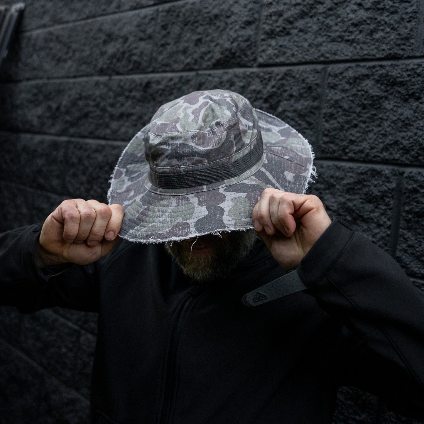 Distressed Ripstop Mid-Profile Tactical Boonie Hat