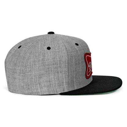 Rowdy Patch Flat Bill SnapBack Hat