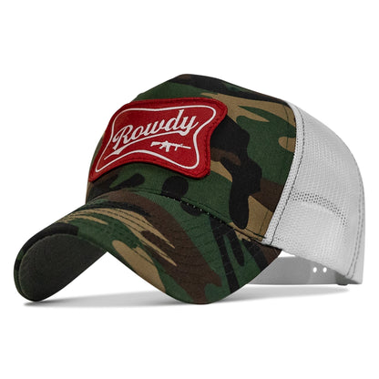 Rowdy Beer Logo Patch Snapback Hat