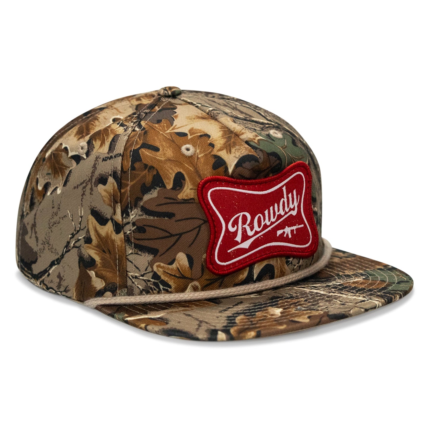 Rowdy Patch Flat Bill SnapBack Hat