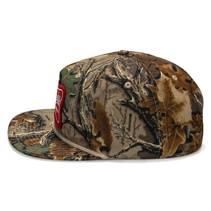 Rowdy Patch Flat Bill SnapBack Hat