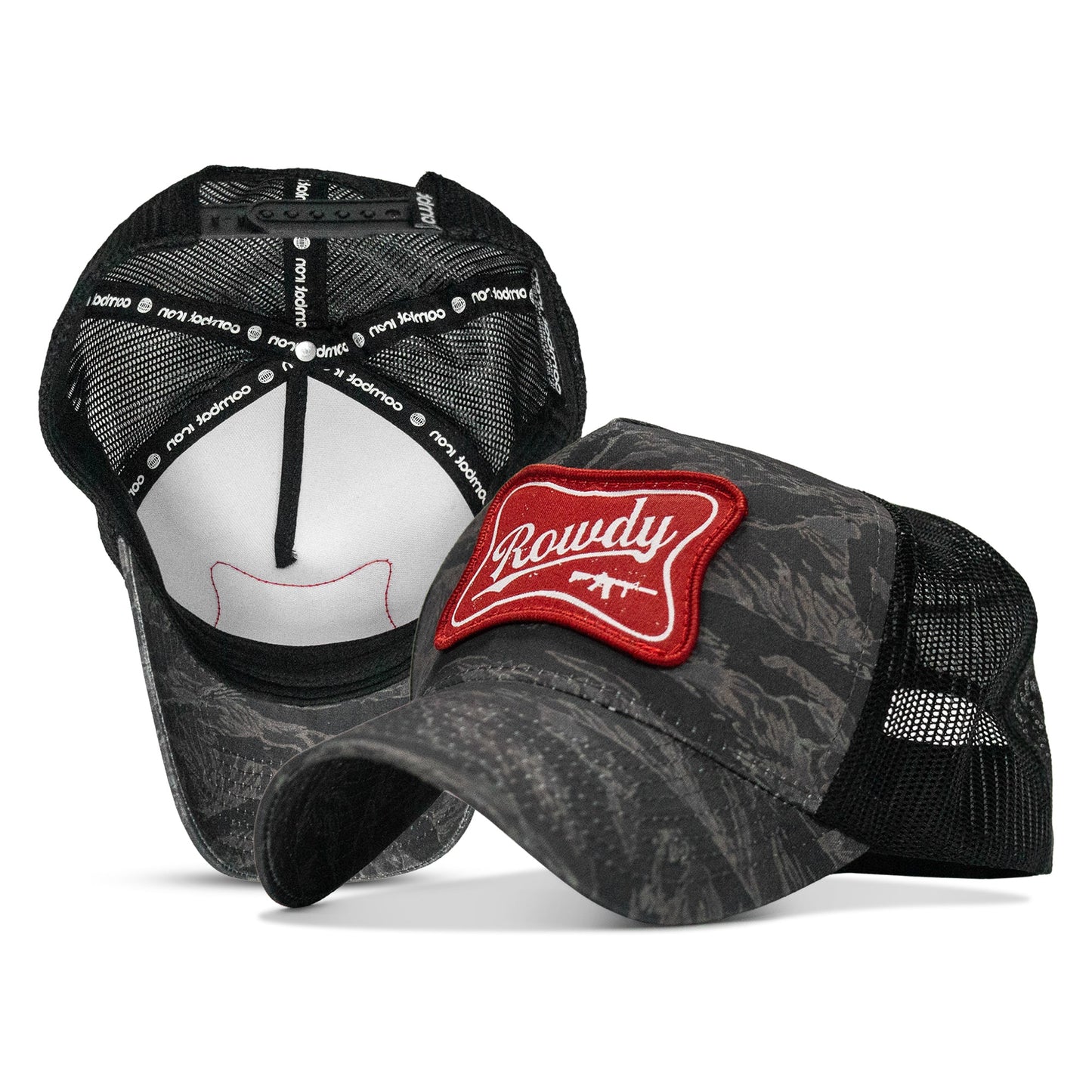 Rowdy Patch Five Panel Breacher Snapback Hat