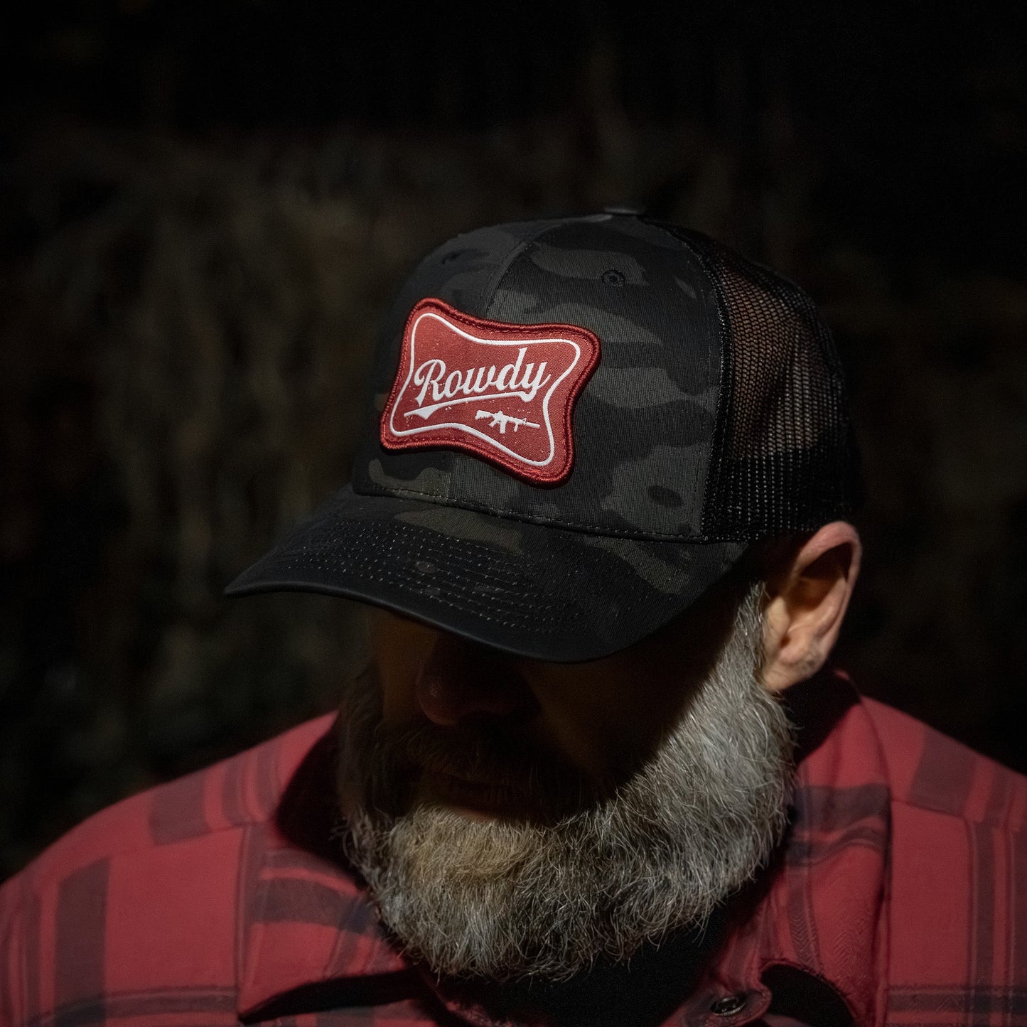 Rowdy Beer Logo Patch Snapback Hat