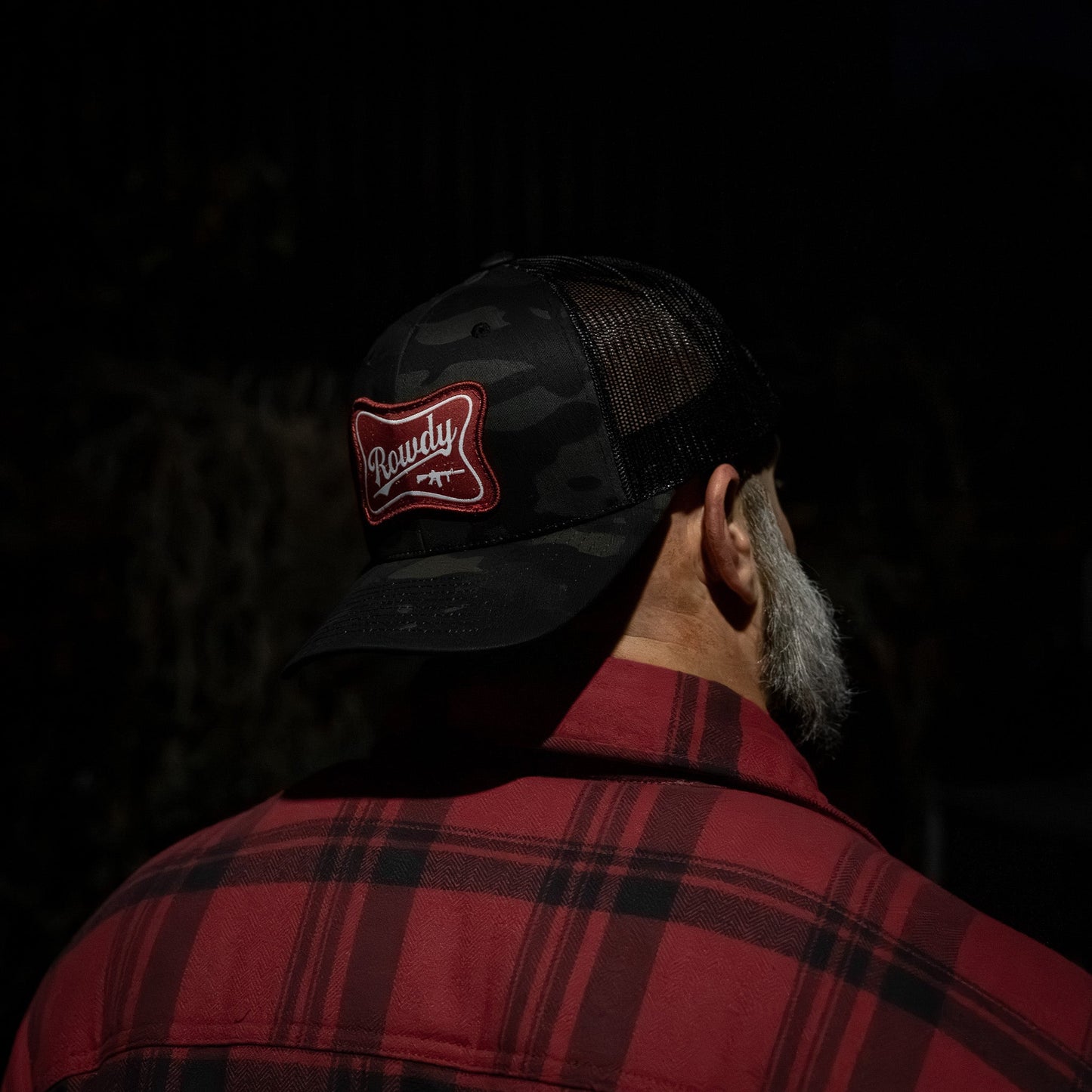 Rowdy Beer Logo Patch Snapback Hat