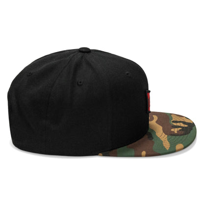 RSC Classic Red Diamond Velcro Patch Flatbill Hat