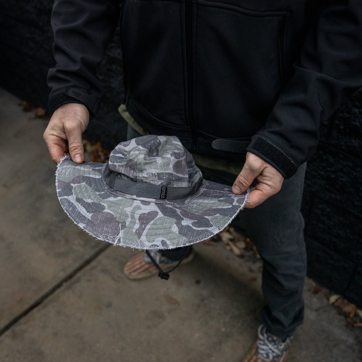 Distressed Ripstop Mid-Profile Tactical Boonie Hat