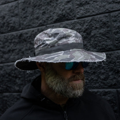 Distressed Ripstop Mid-Profile Tactical Boonie Hat