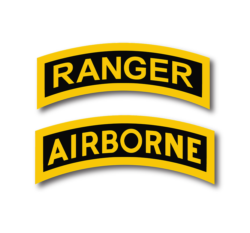 Airborne Ranger Sticker 2-Pack