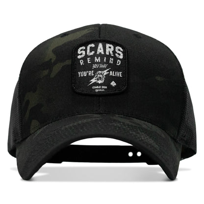 Scars Patch Snapback Hat