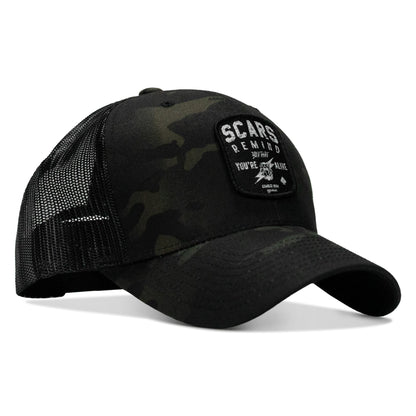 Scars Patch Snapback Hat