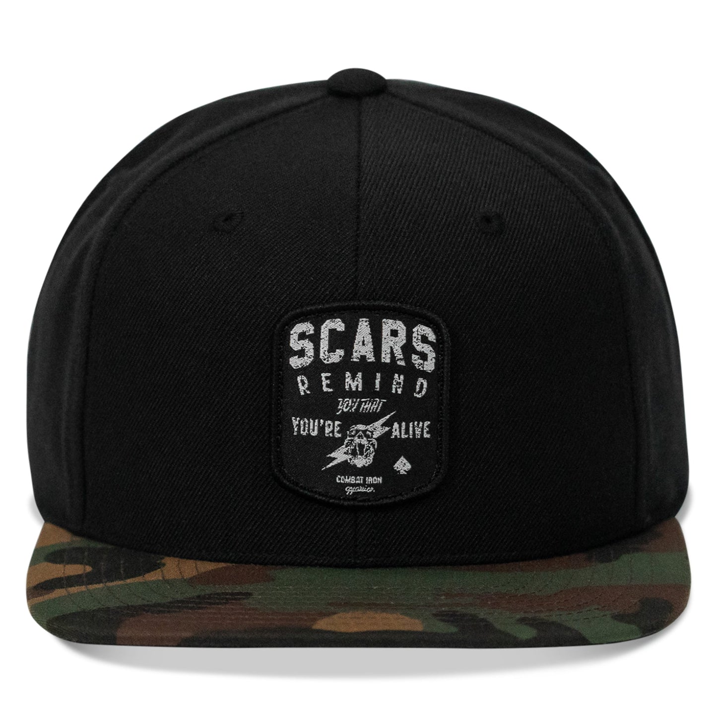 Scars Remind You You're Alive Flatbill SnapBack Hat