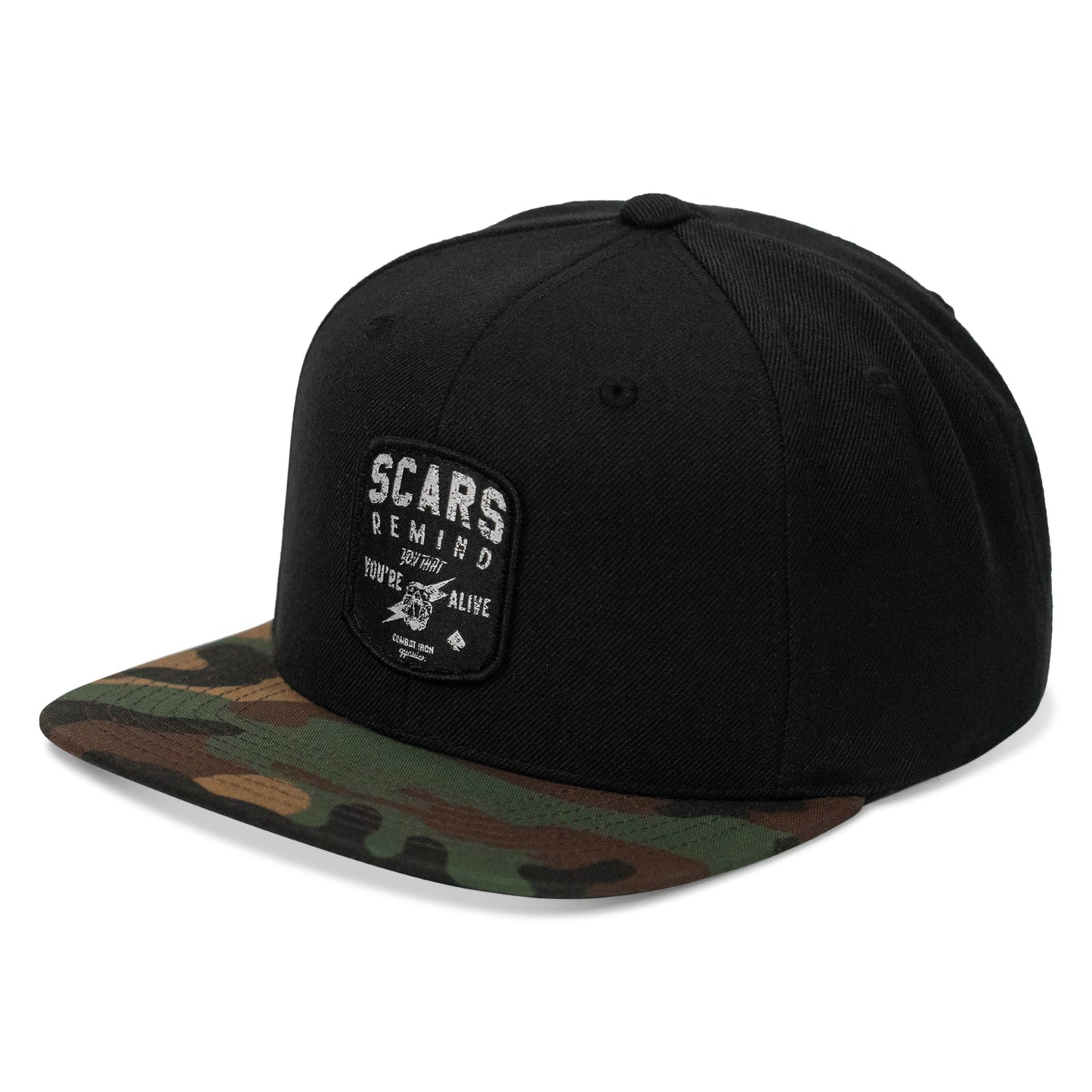 Scars Remind You You're Alive Flatbill SnapBack Hat