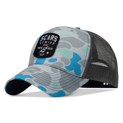 Scars Patch Snapback Hat