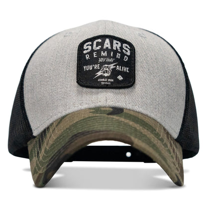 Scars Patch Snapback Hat