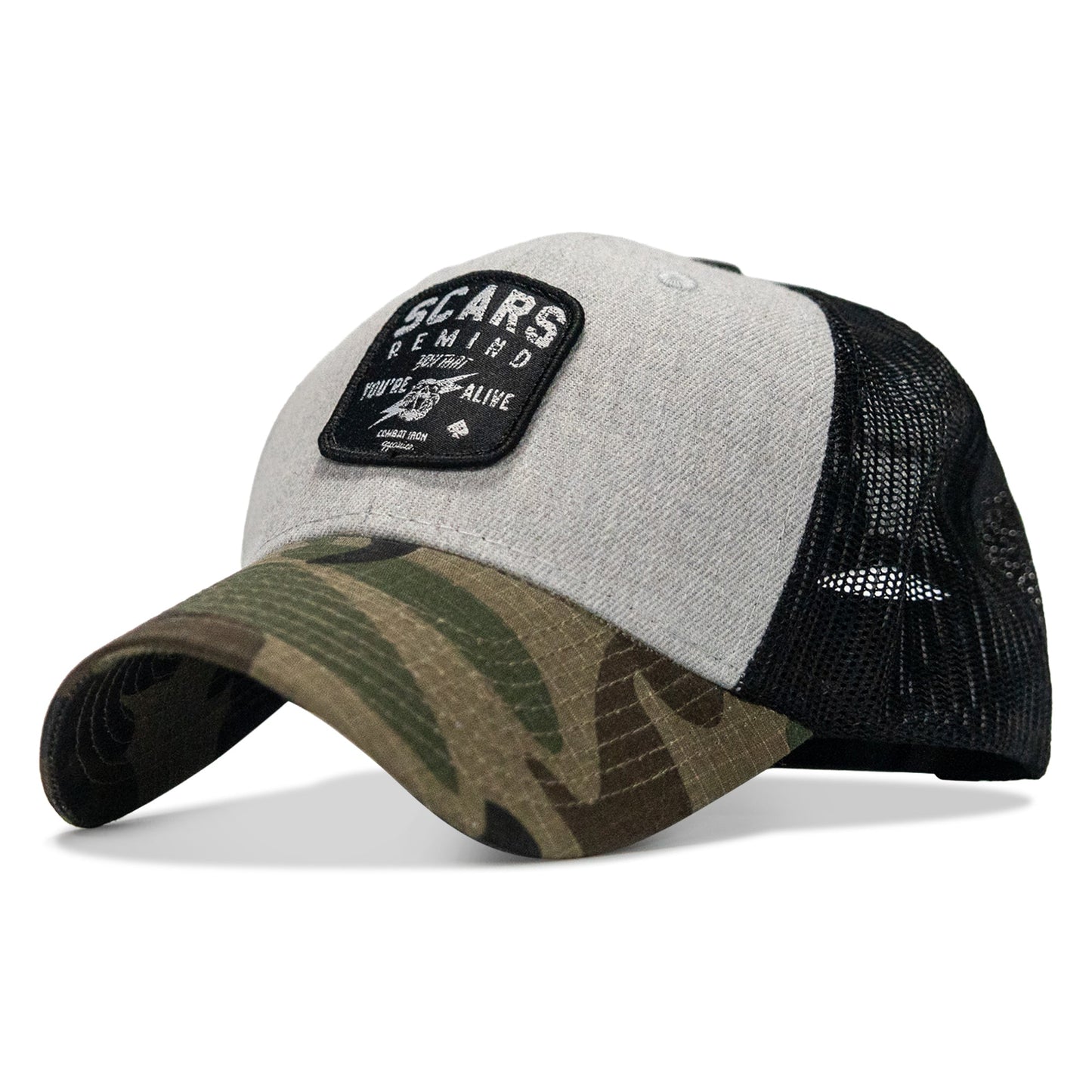 Scars Patch Snapback Hat