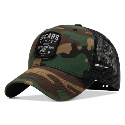 Scars Patch Snapback Hat