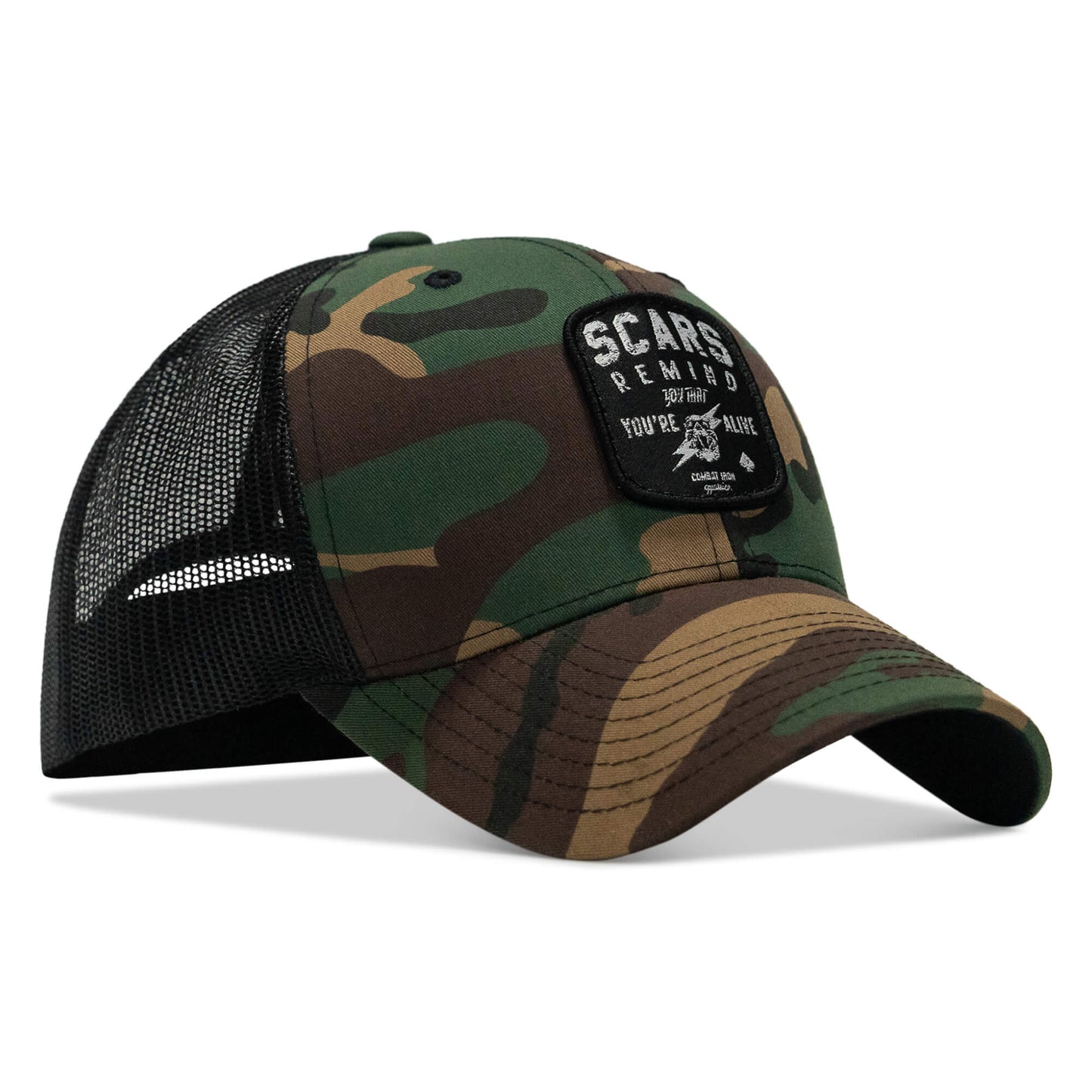 Scars Patch Snapback Hat