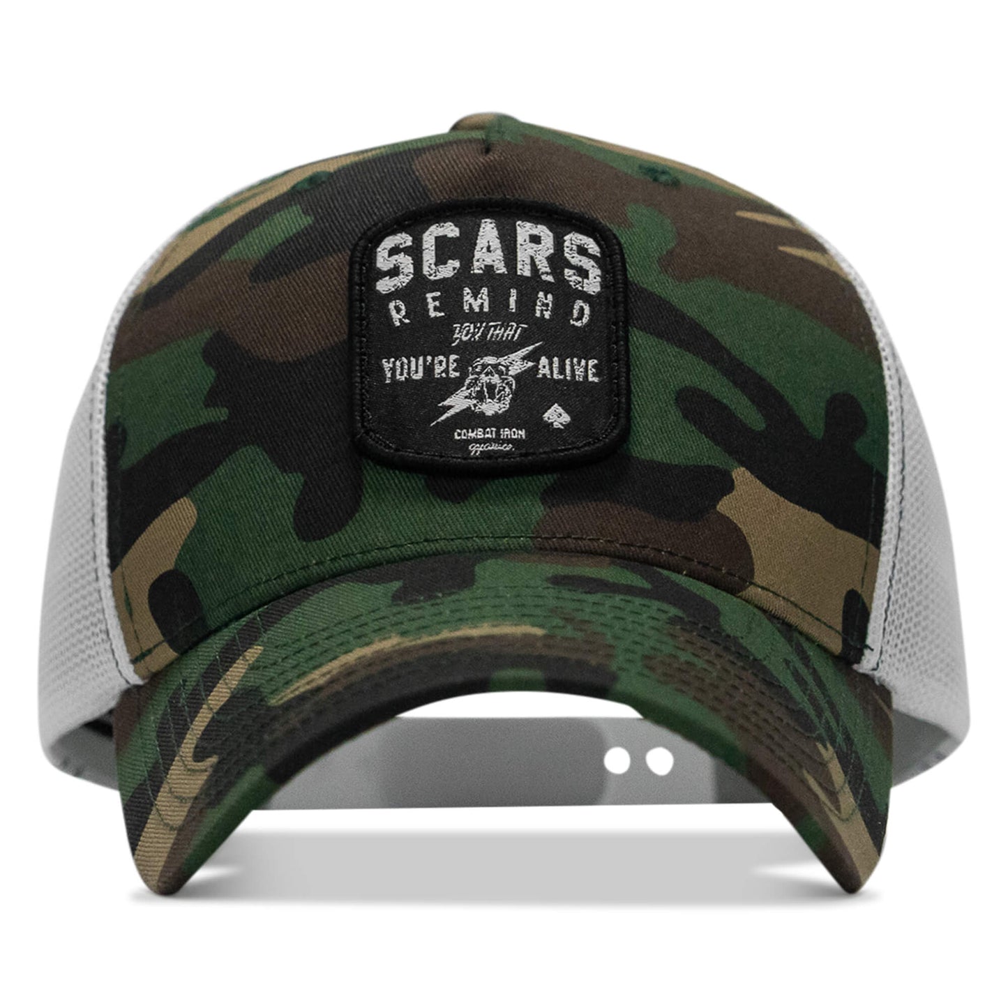 Scars Patch Snapback Hat