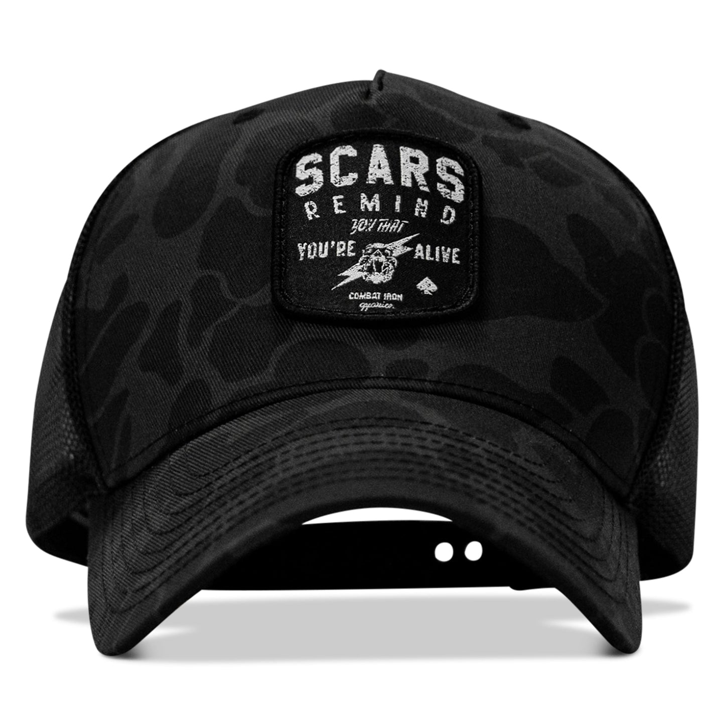 Scars Patch Snapback Hat