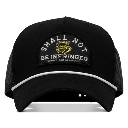 Shall Not Be Infringed Patch Rope Snapback Hat