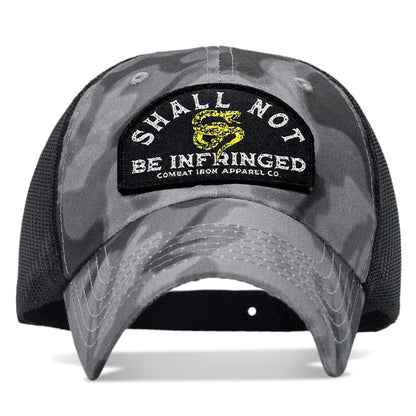 Shall Not Be Infringed Patch Tactical Ripstop Mesh Snapback Hat