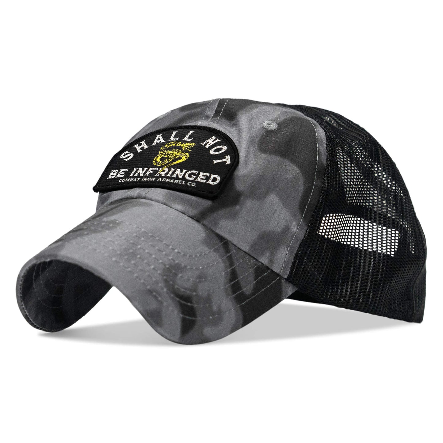 Shall Not Be Infringed Patch Tactical Ripstop Mesh Snapback Hat