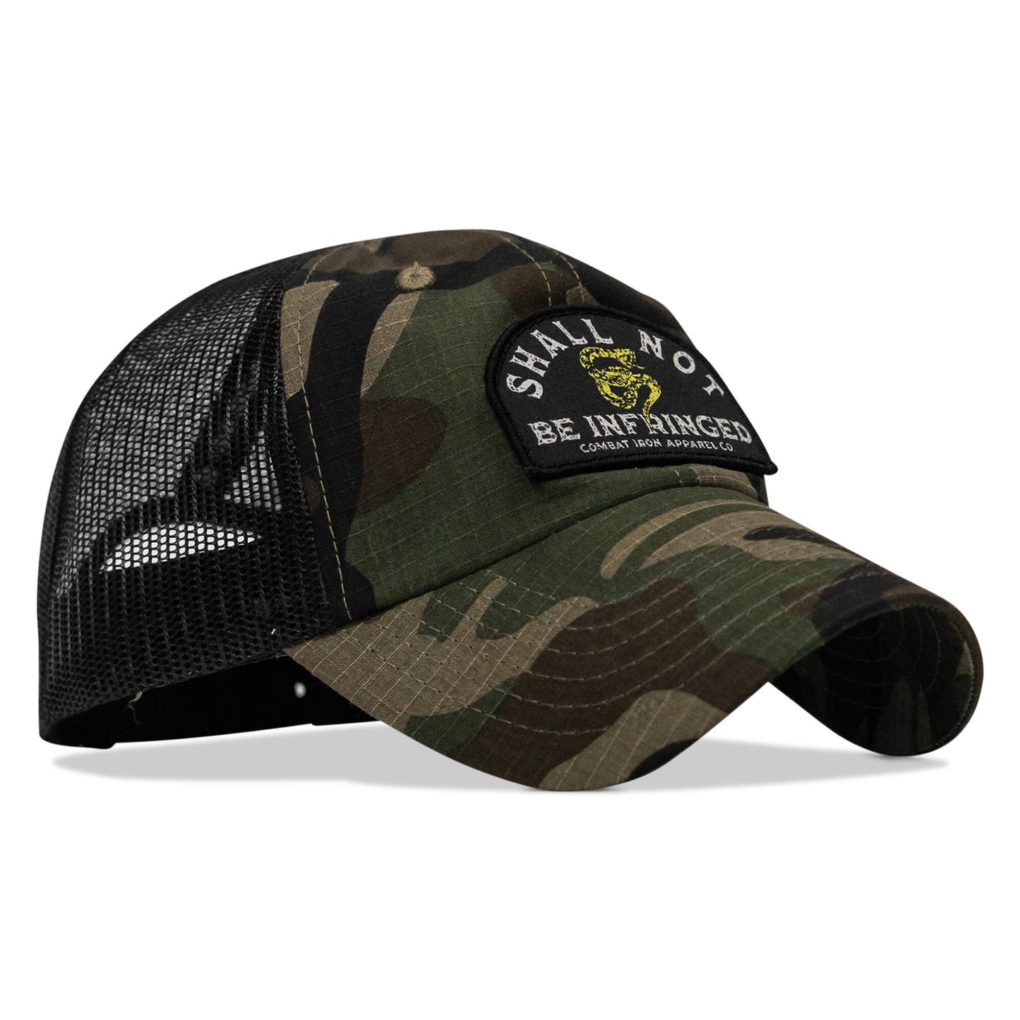 Shall Not Be Infringed Patch Tactical Ripstop Mesh Snapback Hat