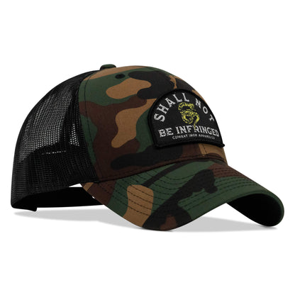 Shall Not Be Infringed Patch Snapback Hat