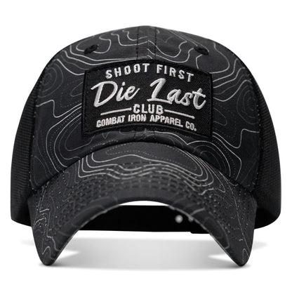 Shoot First. Die Last. Club Patch Ripstop Snapback