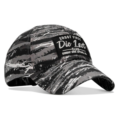 Shoot First. Die Last. Club Patch Low Profile Ripstop Flex Hat
