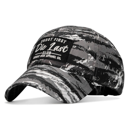 Shoot First. Die Last. Club Patch Ripstop Snapback
